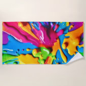 装飾用クッション ビーチタオル (正面)