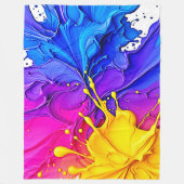 装飾用クッション フリースブランケット (正面)