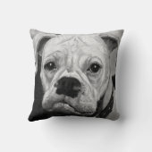 装飾用クッション – ボクサー クッション (裏面)