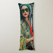 装飾用クッション ボディピロー (裏面 (縦))