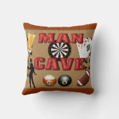 装飾用クッション – マンケーブ クッション (裏面)