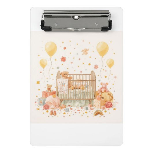 装飾用クッション ミニクリップボード (正面)