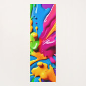 装飾用クッション ヨガマット (裏面)