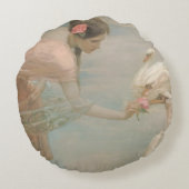 装飾用クッション ラウンドクッション (裏面)