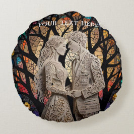 装飾用クッション ラウンドクッション