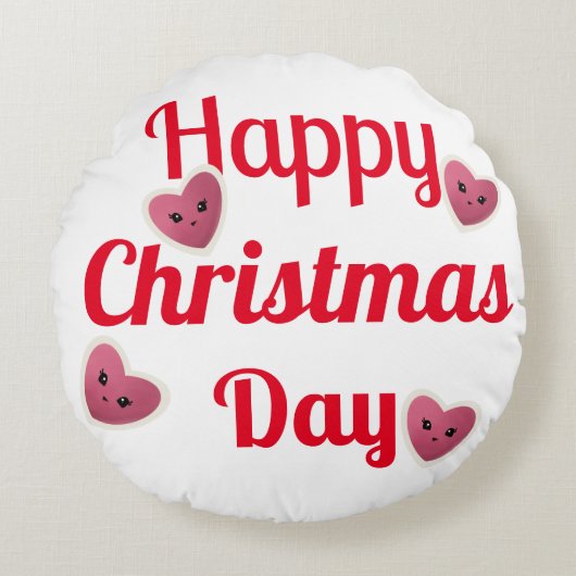 装飾用クッション ラウンドクッション (正面)