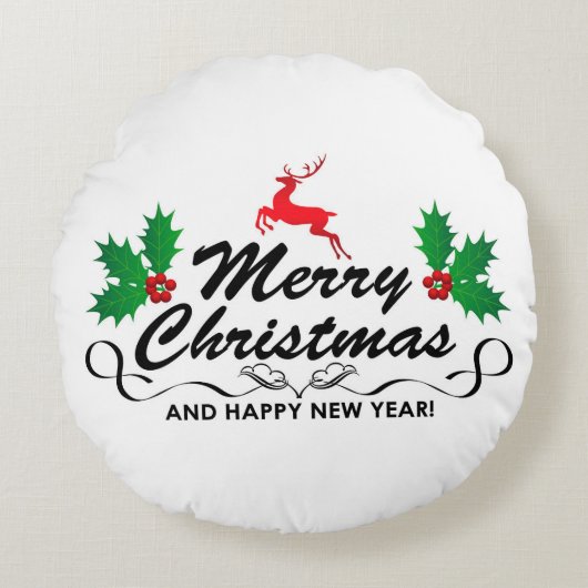 装飾用クッション ラウンドクッション (正面)