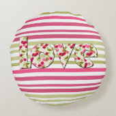 装飾用クッション ラウンドクッション (裏面)