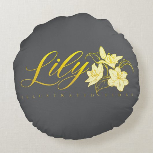 装飾用クッション ラウンドクッション (裏面)