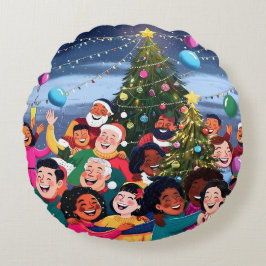 装飾用クッション ラウンドクッション