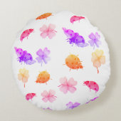 装飾用クッション ラウンドクッション (裏面)