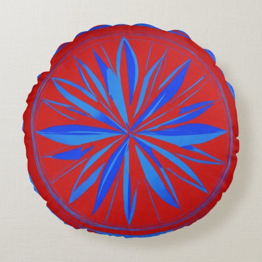 装飾用クッション ラウンドクッション (正面)