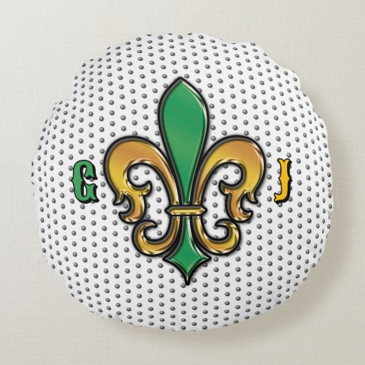 装飾用クッション ラウンドクッション (正面)