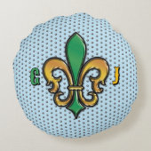 装飾用クッション ラウンドクッション (裏面)