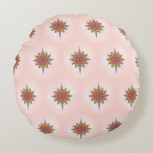 装飾用クッション ラウンドクッション (正面)