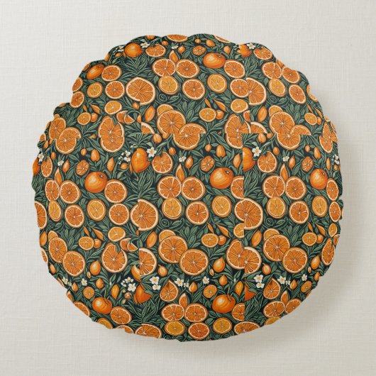 装飾用クッション ラウンドクッション (正面)