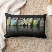 装飾用クッション ランバークッション (ブランケット)