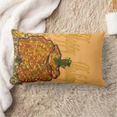 装飾用クッション ランバークッション (ブランケット)
