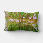 装飾用クッション ランバークッション (裏面)