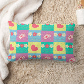 装飾用クッション ランバークッション (ブランケット)