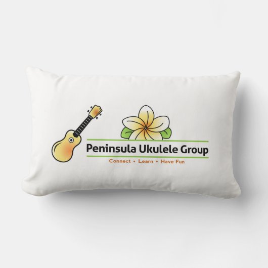 装飾用クッション ランバークッション (正面)