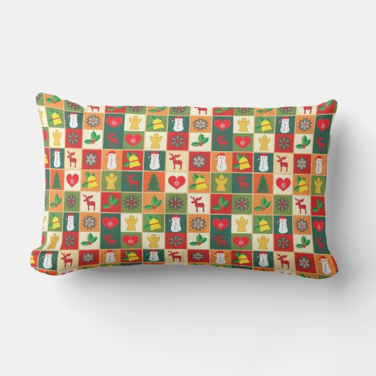 装飾用クッション ランバークッション (正面)