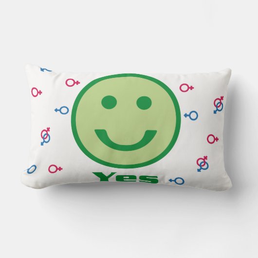 装飾用クッション ランバークッション (正面)