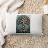 装飾用クッション ランバークッション (ブランケット)