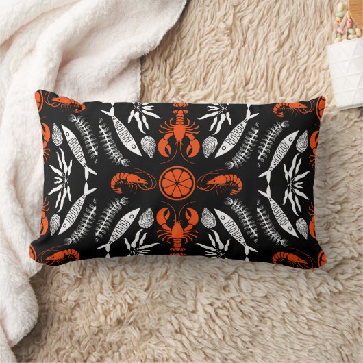 装飾用クッション ランバークッション (ブランケット)