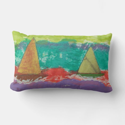 装飾用クッション ランバークッション (正面)