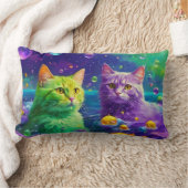 装飾用クッション ランバークッション (ブランケット)