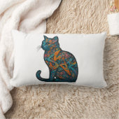 装飾用クッション ランバークッション (ブランケット)