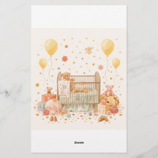 装飾用クッション 便箋 (裏面)