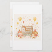 装飾用クッション 便箋 (正面/裏面)