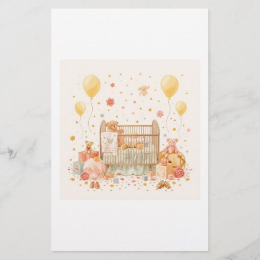 装飾用クッション 便箋 (正面)