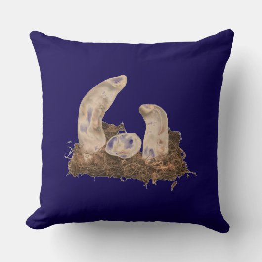 装飾用クッション、出生シーンデコーホリデーギフト クッション (正面)