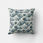 装飾用クッション – 北斎の波 クッション (裏面)