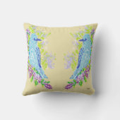 装飾用クッション:幸せのブルーバード クッション (裏面)