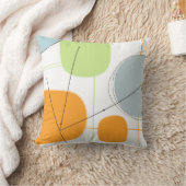 装飾用クッション-抽象的な50年代は原子芸術をインスパイア クッション (ブランケット)