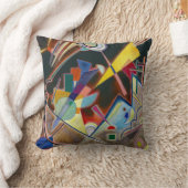 装飾用クッション-抽象芸術「タイフェスブラウン」 - Kandinsky クッション (ブランケット)