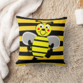 装飾用クッション（昆虫）マルハナバチ クッション (ブランケット)
