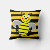 装飾用クッション（昆虫）マルハナバチ クッション (裏面)