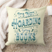 装飾用クッション「本を隠しもしていない」 クッション (ブランケット)