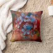 装飾用クッション – 水彩パルマ数々の- クッション (ブランケット)