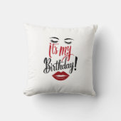 装飾用クッション – 私の誕生日 クッション (正面)