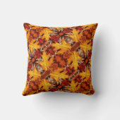 装飾用クッション-紅葉#2 クッション (裏面)