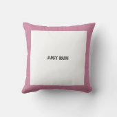 装飾用クッション、維持する女の子の…試みのようなIの操業! クッション (裏面)