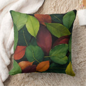 装飾用クッション「自然のセレニティ:秋のウイスパーズ」 クッション (ブランケット)