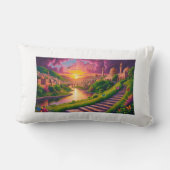 装飾用クッション、装飾用クッション新デザイン ランバークッション (裏面)