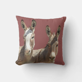 装飾用クッション，野生生物，ロバ，オートマン，アリゾナ クッション